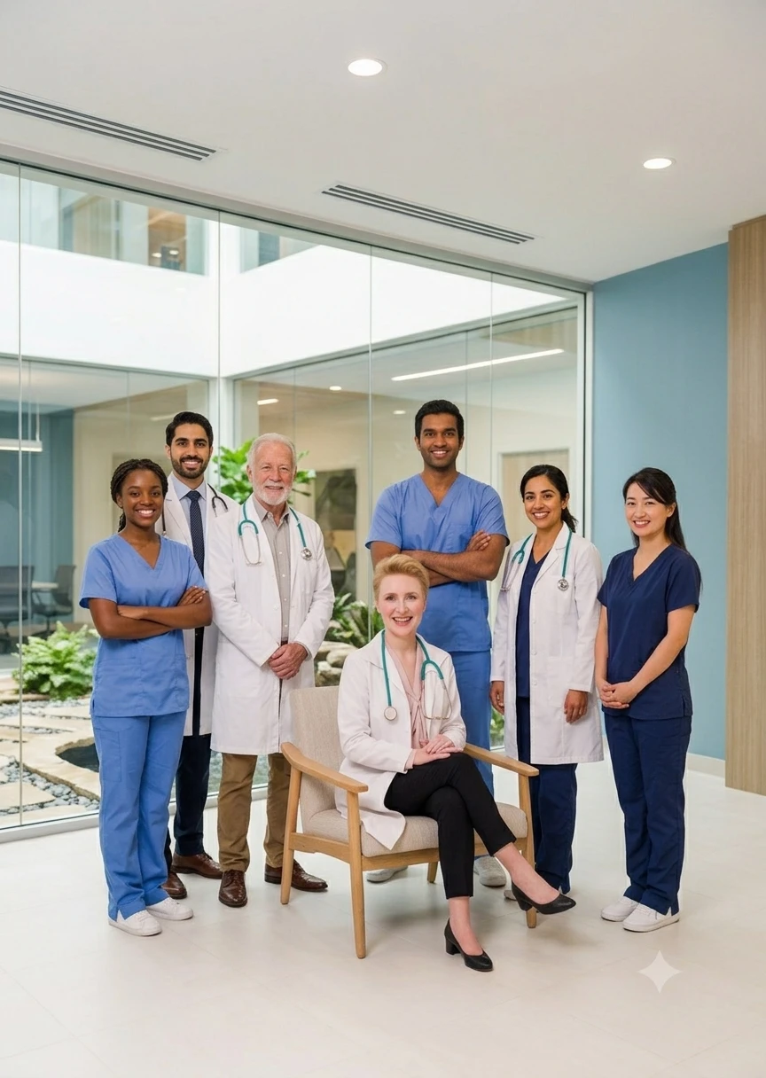 The team at Seacliff Healthcare in Thirroul NSW